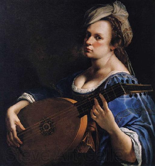 Artemisia  Gentileschi Self portrait